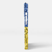 Blauwgele Oekraïense vlag iPhone Hoesje (Linkerkant)