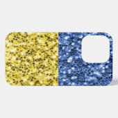 Blauwgele Oekraïense vlag iPhone Hoesje (Achterkant horizontaal)