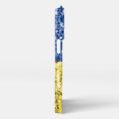 Blauwgele Oekraïense vlag iPhone Hoesje (Rechterkant)