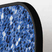 Blauwgele Oekraïense vlag Pickleball Paddle (Links Detail)