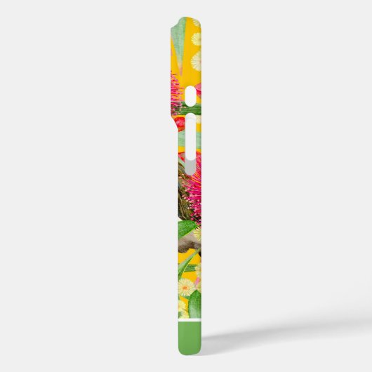 Blauwgelige Honoogatroop Case-Mate iPhone Case (Achterkant / Links)