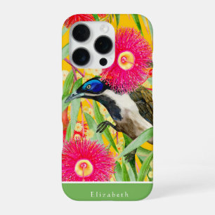 Blauwgelige Honoogatroop iPhone 16 Pro Hoesje