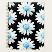 Blauwgestippelde Madeliefjes Planner (Voorkant)