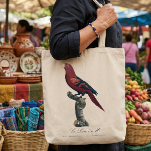 Blauwgestreepte lori, Trichoglossus reticulatus Tote Bag