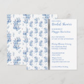 Blauwgeverfde olievloeistoestoestel kaart (Voorkant / Achterkant)