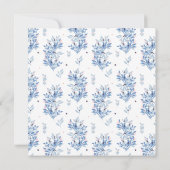 Blauwgeverfde olievloeistoestoestel kaart (Achterkant)