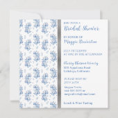 Blauwgeverfde olievloeistoestoestel kaart (Voorkant)