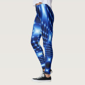 Blauwgloeifractal Leggings (Links)