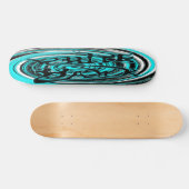 blauwgolf skateboard (Horizontaal)