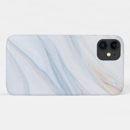 Blauwgolfmarmer Hoesje-Mate Barely Daar Case-Mate iPhone Case (Achterkant (horizontaal))