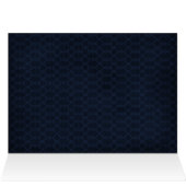 blauwgoud Snowflakes trouwlijstnummers (Binnen Horizontaal (Boven))