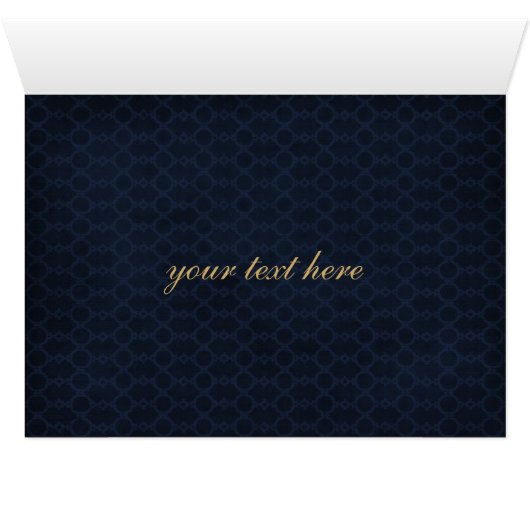 blauwgoud Snowflakes trouwlijstnummers (Binnen Horizontaal (Onder))