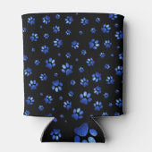 Blauwgrijppatroon Blikjeskoeler (Achterkant)