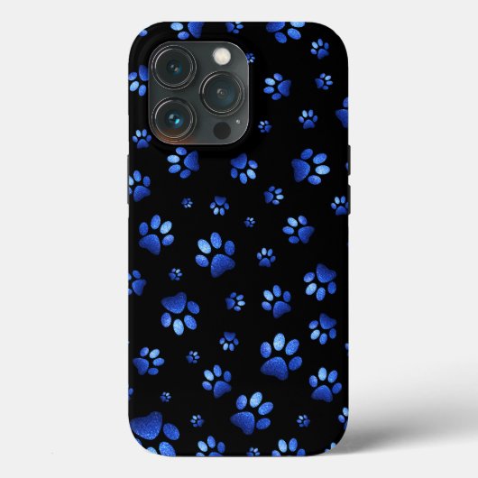 Blauwgrijppatroon Case-Mate iPhone Case (Achterkant)