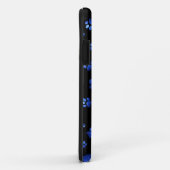 Blauwgrijppatroon Case-Mate iPhone Case (Achterkant/rechts)