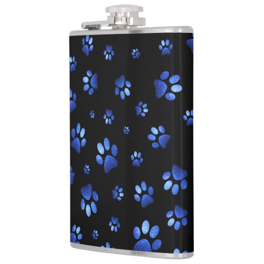 Blauwgrijppatroon Heupfles (Links)