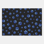 Blauwgrijppatroon Inpakpapier Vel (Voorkant 2)