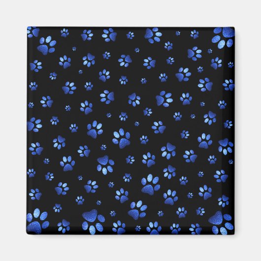 Blauwgrijppatroon Magneet (Voorkant)
