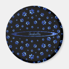 Blauwgrijppatroon Magneet