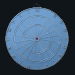 Blauwgrijs (Crayola) (effen kleur) Dartbord<br><div class="desc">Blauwgrijs (Crayola) (effen kleur)</div>