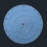 Blauwgrijs (Crayola) (effen kleur) Dartbord<br><div class="desc">Blauwgrijs (Crayola) (effen kleur)</div>
