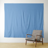 Blauwgrijs (Crayola) (effen kleur) Wandkleed (In Situ (horizontaal))
