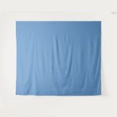 Blauwgrijs (Crayola) (effen kleur) Wandkleed (Voorkant (horizontaal))