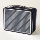 Blauwgrijs en houtskool met vijf stripe patronen (Achterkant)