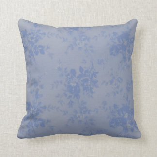 Blauwgrijze Floral Pillow Kussen