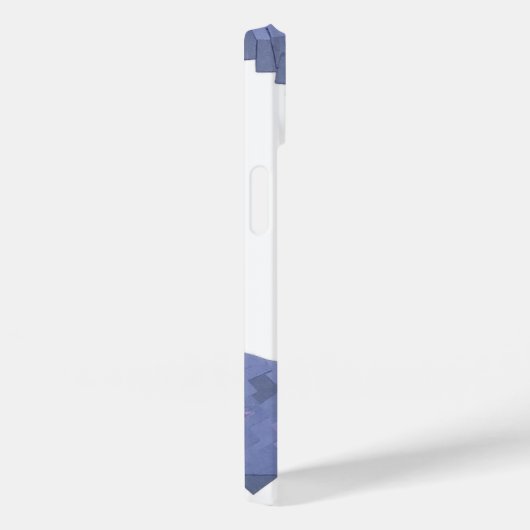 Blauwgrijze hartdraak op wit Case-Mate iPhone case (Achterkant / Rechts)