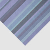 Blauwgrijze horizontale strepen tissuepapier (Detail)