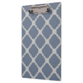 Blauwgrijze quatrefolie klembord (Links)