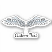 Blauwgrijze Sticker (Voorkant)