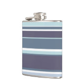Blauwgrijze strepen heupfles (Links)