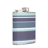Blauwgrijze strepen heupfles (Rechts)