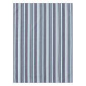 Blauwgrijze strepen tafelkleed (Voorkant)
