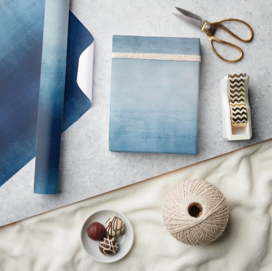 Blauwgrijze textuur cadeaupapier (Crafts)
