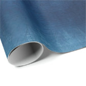 Blauwgrijze textuur cadeaupapier (Rol Hoek)