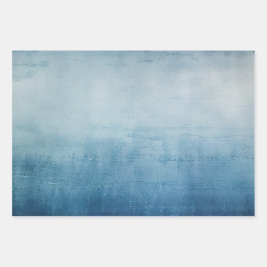 Blauwgrijze textuur inpakpapier vel (Voorkant 3)