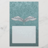 Blauwgrijze vleugels flyer (Achterkant)