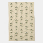 Blauwgrijze vlieger - Amerikaanse vogels van Audub Theedoek (Verticaal)