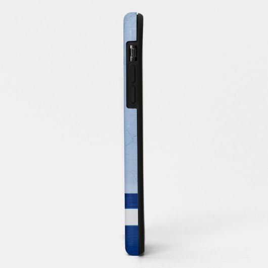 Blauwgrijze wandtelefoons Case-Mate iPhone case (Achterkant/links)