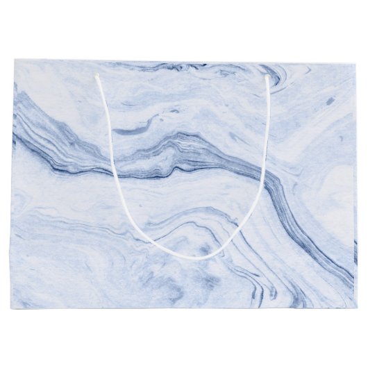 Blauwgrijze zwenkbrauwen groot cadeauzakje (Achterkant)