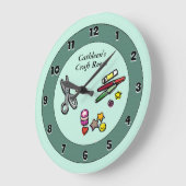 Blauwgroen aangepaste kraproom of Craft Room  Grote Klok (Hoek)