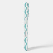 Blauwgroen Abstract Beachside Starfish Telefoon Ca Case-Mate iPhone Case (Achterkant / Rechts)