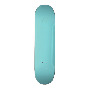 Blauwgroen achtergrond van Seashore Blue op maat v Skateboard