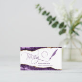 Blauwgroen Agate Fly van mobiele Notional & Loan S Visitekaartje (Staand voorkant)