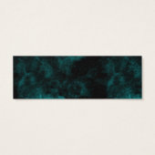 Blauwgroen Agate Vrijgezellenfeest Registry Tussen Mini Visitekaartjes (Achterkant)