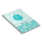 Blauwgroen akoestische gitaren notitieboek (Rechterzijde)