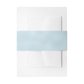 Blauwgroen Antiek blauw flessengeband Uitnodigingen Wikkel (Voorkant Voorbeeld)